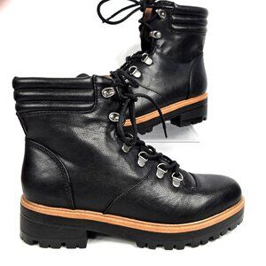 Indigo rd. Irishha Black Lace Up Ankle Combat Hiking Boots Women's Size 8